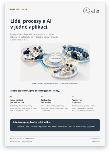 Eller Conclusion – přehled