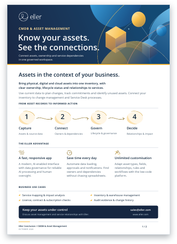 CMDB & Asset Management white paper